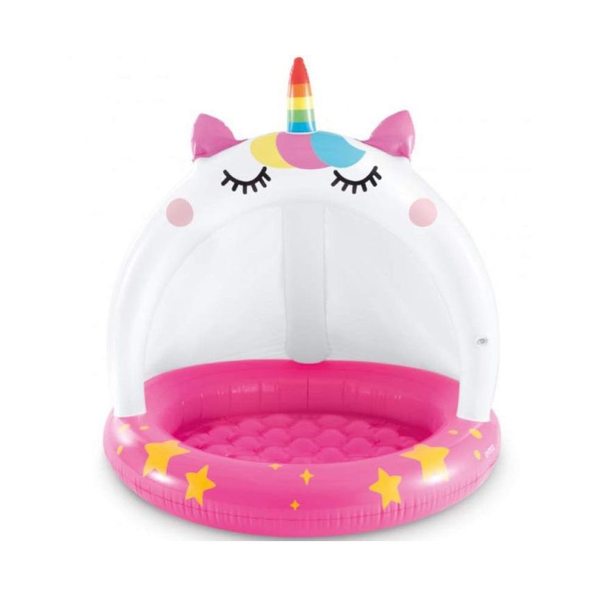 INTEX Unicorn Baby Pool 3ft 4in x 3ft 4in (6in Depth)