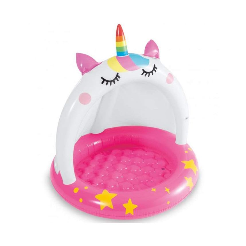 INTEX Unicorn Baby Pool 3ft 4in x 3ft 4in (6in Depth)