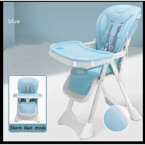 Multifunctional Stainless Steel Baby Feeding Chair