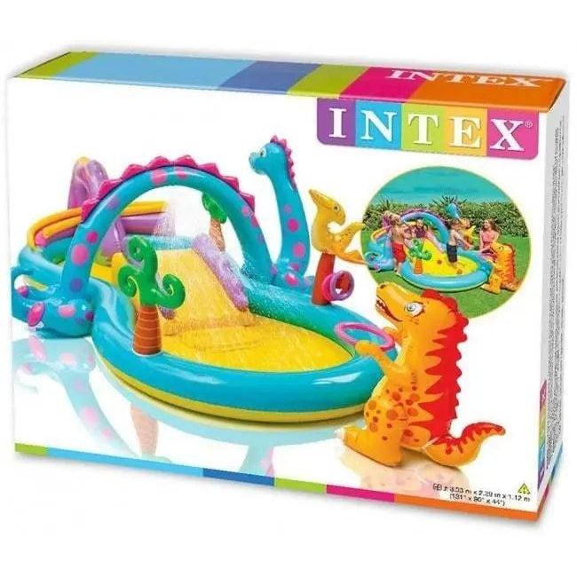 Intex Dinoland Play Center With Balls 10ft 11in x 7ft 6in x 3ft 8in (5.5in Depth)