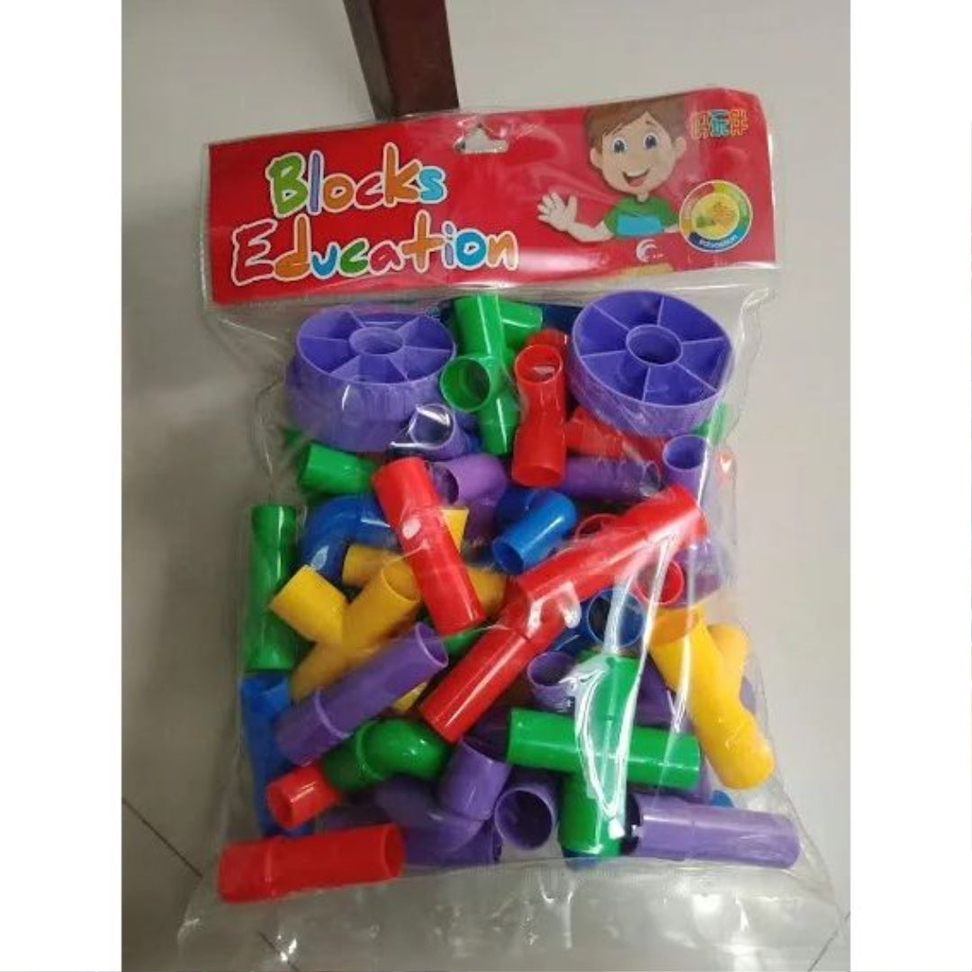 Pipe Shaped Colorful Building Blocks | Creative Toy