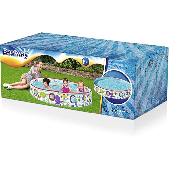 BESTWAY Fill And Fun Paddling Pool For Kids 5ft x 10in