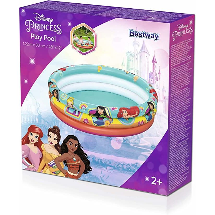 BESTWAY Princess Characters Pool For Kids 4ft x 1ft