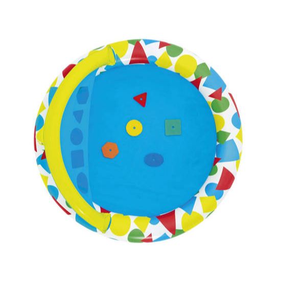 BESTWAY Learn and Splash Round Pool 3ft 11in x 3ft 10in x 1ft 6in (4in Depth)