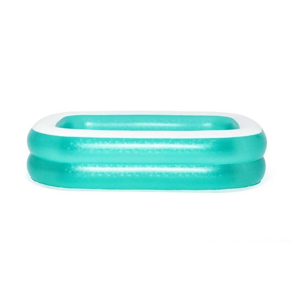 BESTWAY Inflatable Rectangular Family Pool 6ft 7in x 4ft 9.5in x 1ft 7in
