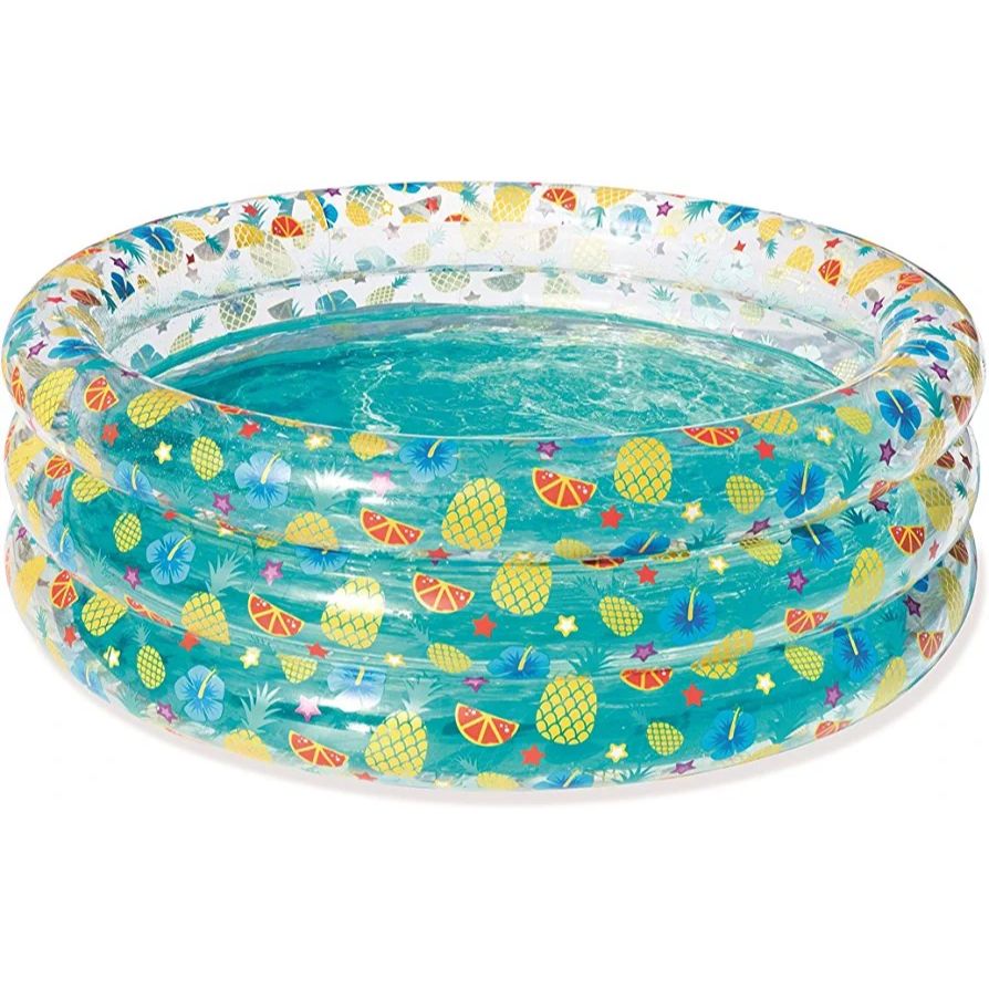 BESTWAY Transparent Ocean life pool for kids 4ft 11in x 1ft 9in