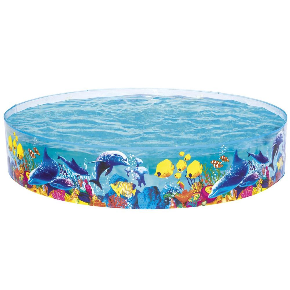 BESTWAY Paddling Pool Without Air For Kids 8ft x 1ft 6in