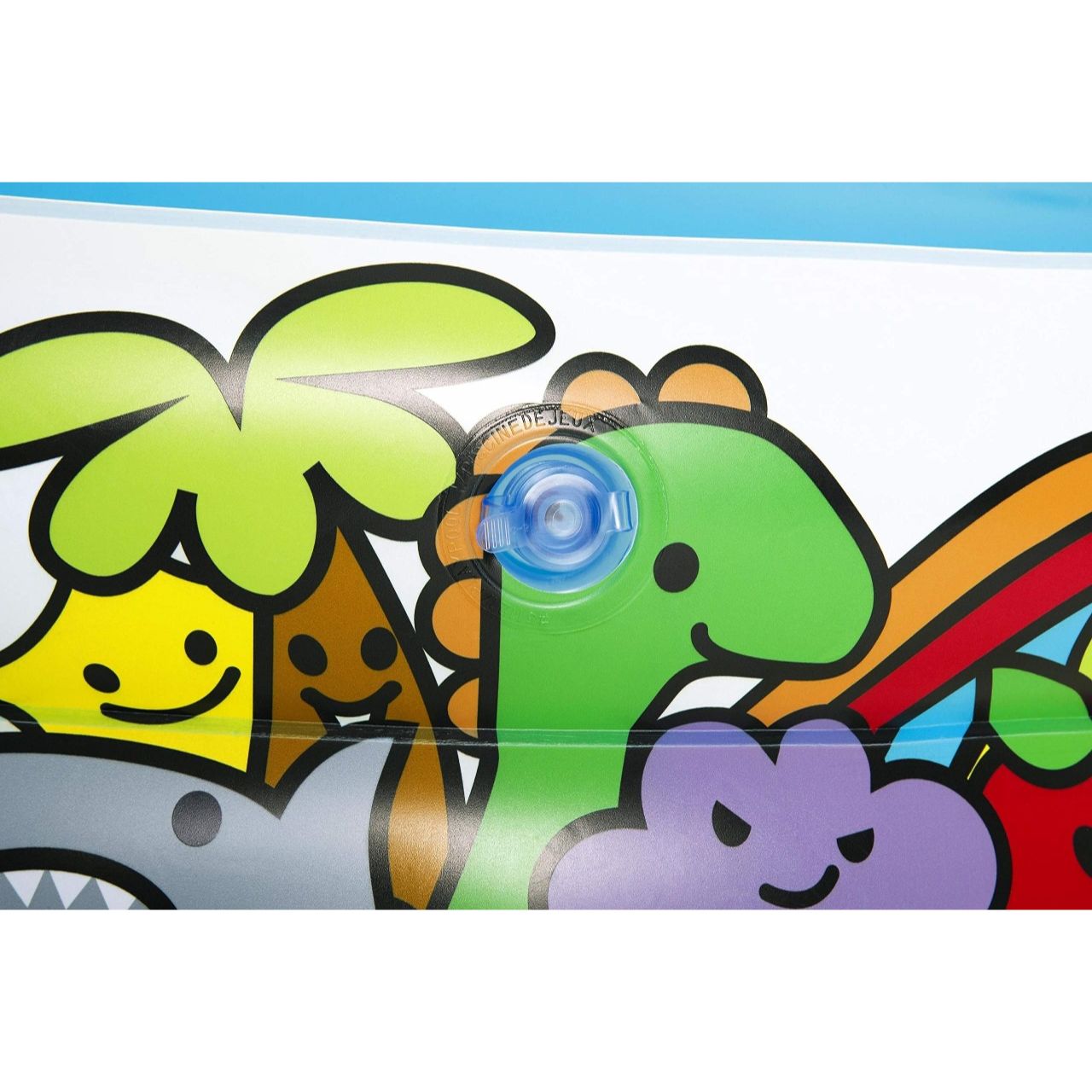BESTWAY Playing Pool Of 3 Rings for kids 6ft 5in x 1ft 9in