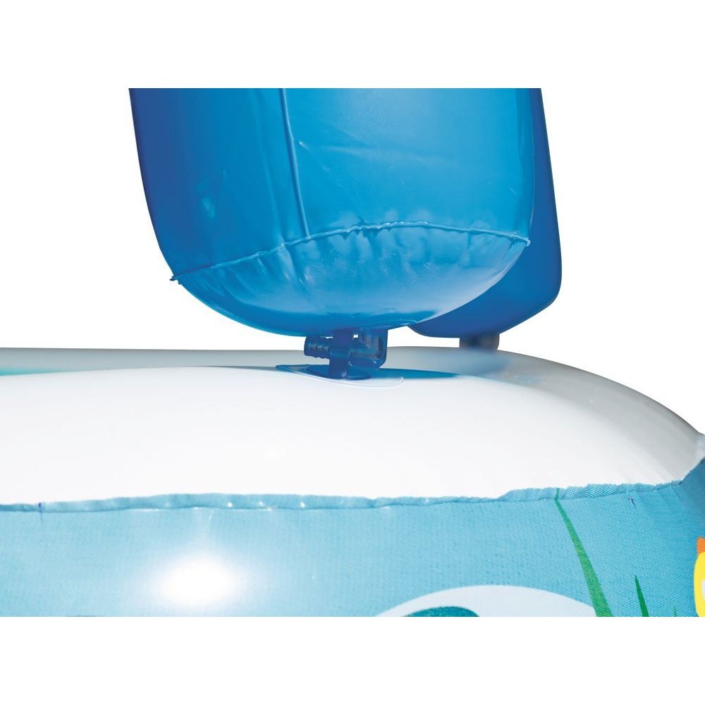 BESTWAY Play Pool With Sunshade 4ft 10in x 4ft 10in x 4ft (5in Depth)