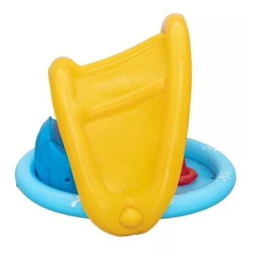 BESTWAY Pool With Roof Backrest And Sorter For Babies 3ft 9in x 2ft 11in x 2ft 6in (3in Depth)