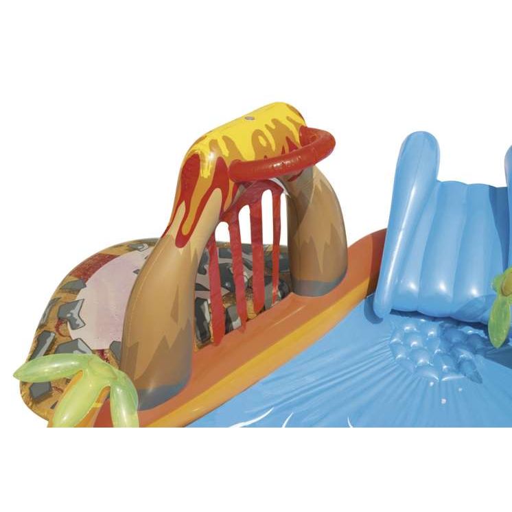 BESTWAY Lava Lagoon Safe Play Centre Pool For kids 8ft 8in x 8ft 8in x 3ft 5in (10in Depth)