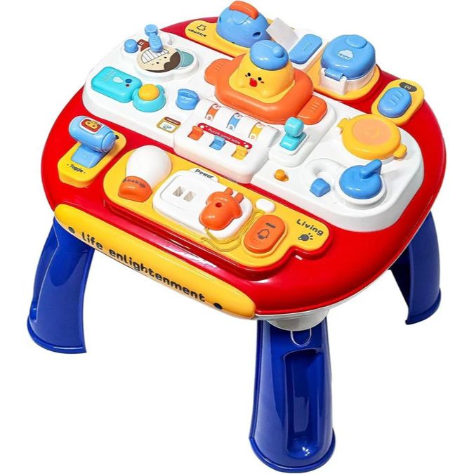 Interactive Baby Activity Musical Learning Table With Lights