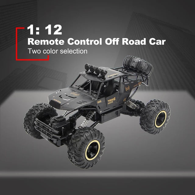 Rock Crawler Alloy Metal Remote Control Monster Truck