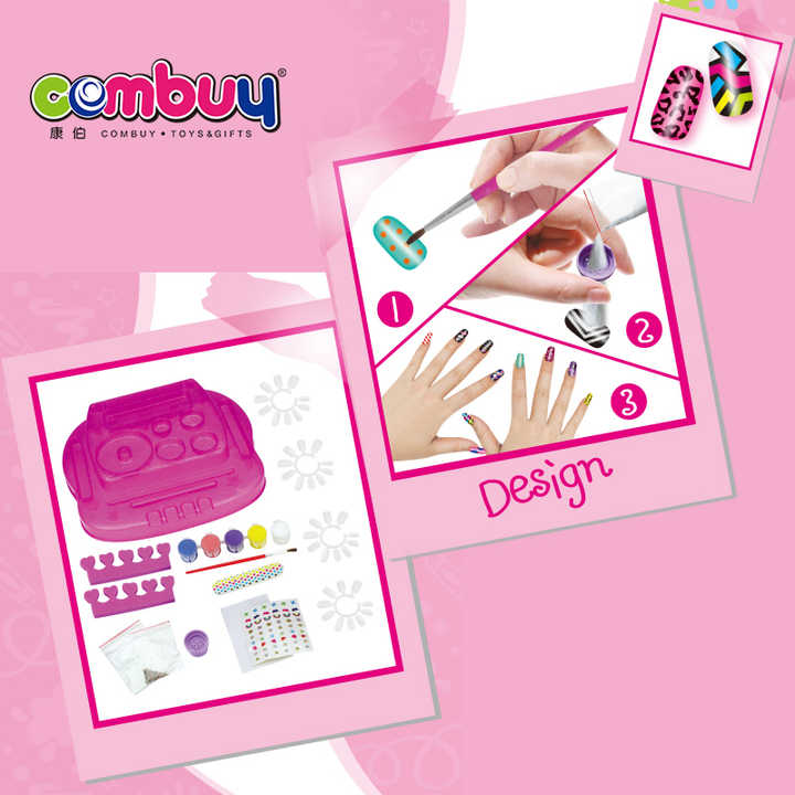 Nail Saloon Glitter Set For Girls