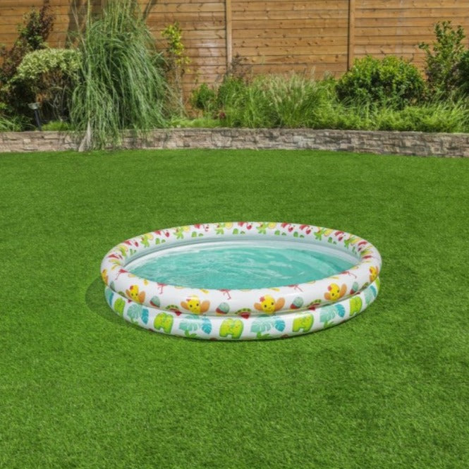BESTWAY Swimming Pool With Swim Ring And Ball 4ft x 8in