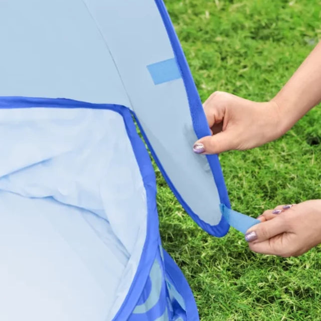 BESTWAY PopUp And Splash Baby Pool 2ft 6.5in x 2ft 2.5in x 1ft 11.5in (6in Depth)