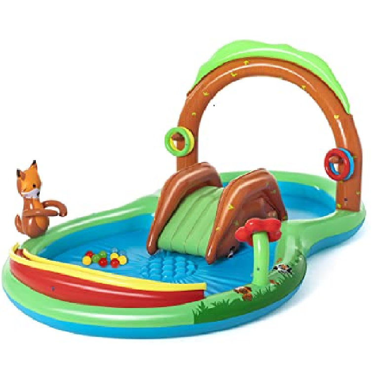 BESTWAY Friendly Wood Play Centre Pool For kiddies 9ft 8in x 6ft 6in x 4ft 3in (1ft Depth)