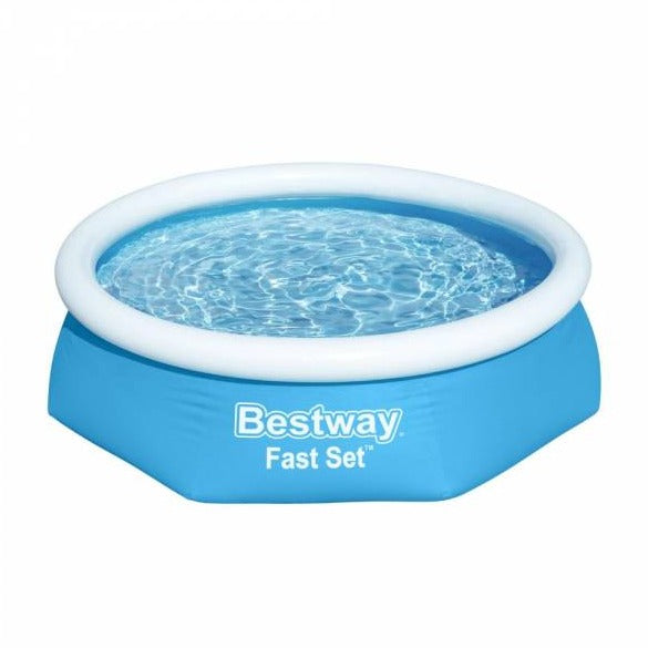 BESTWAY Round Fast Set Expansion Swimming Pool 8ft x 2ft