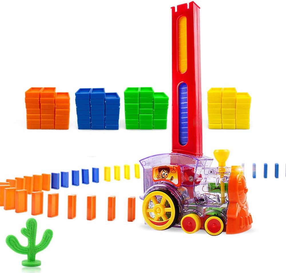 Domino Train Toy Set - 60 Pcs