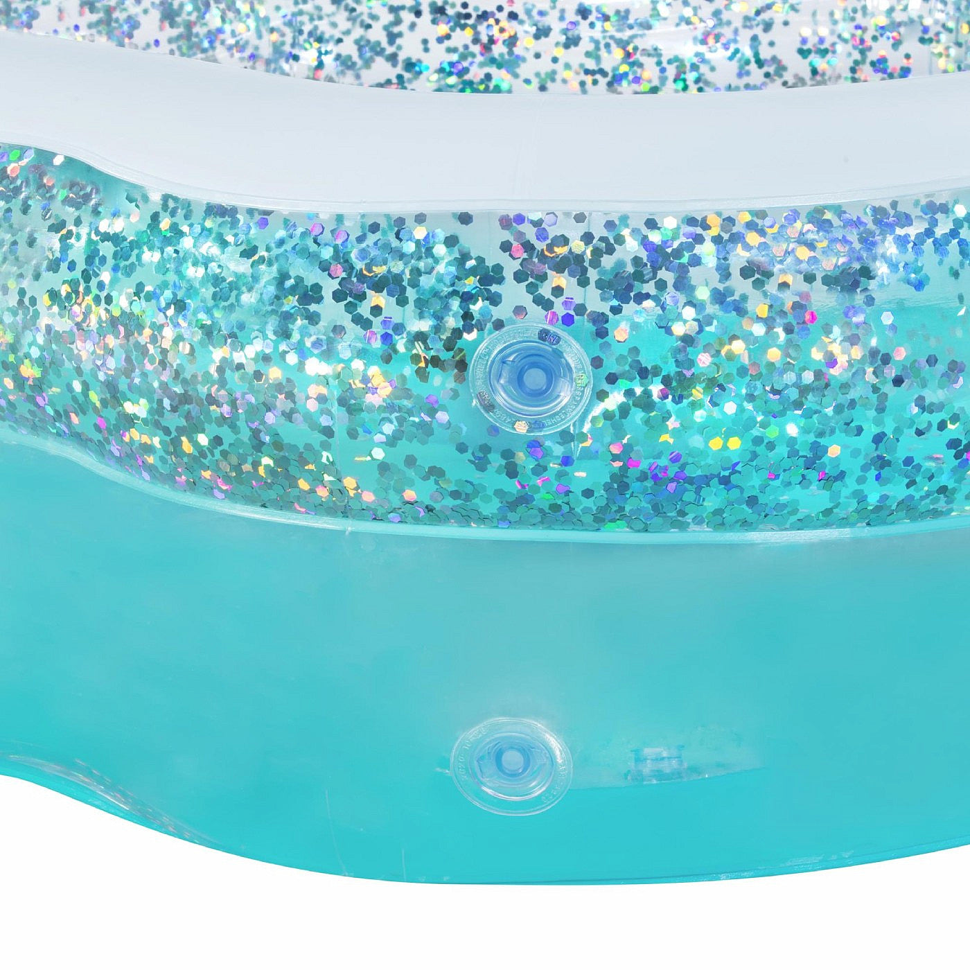 BESTWAY Sparkle Shell Kiddie Pool 4ft 11in x 4ft 2in x 1ft 5in