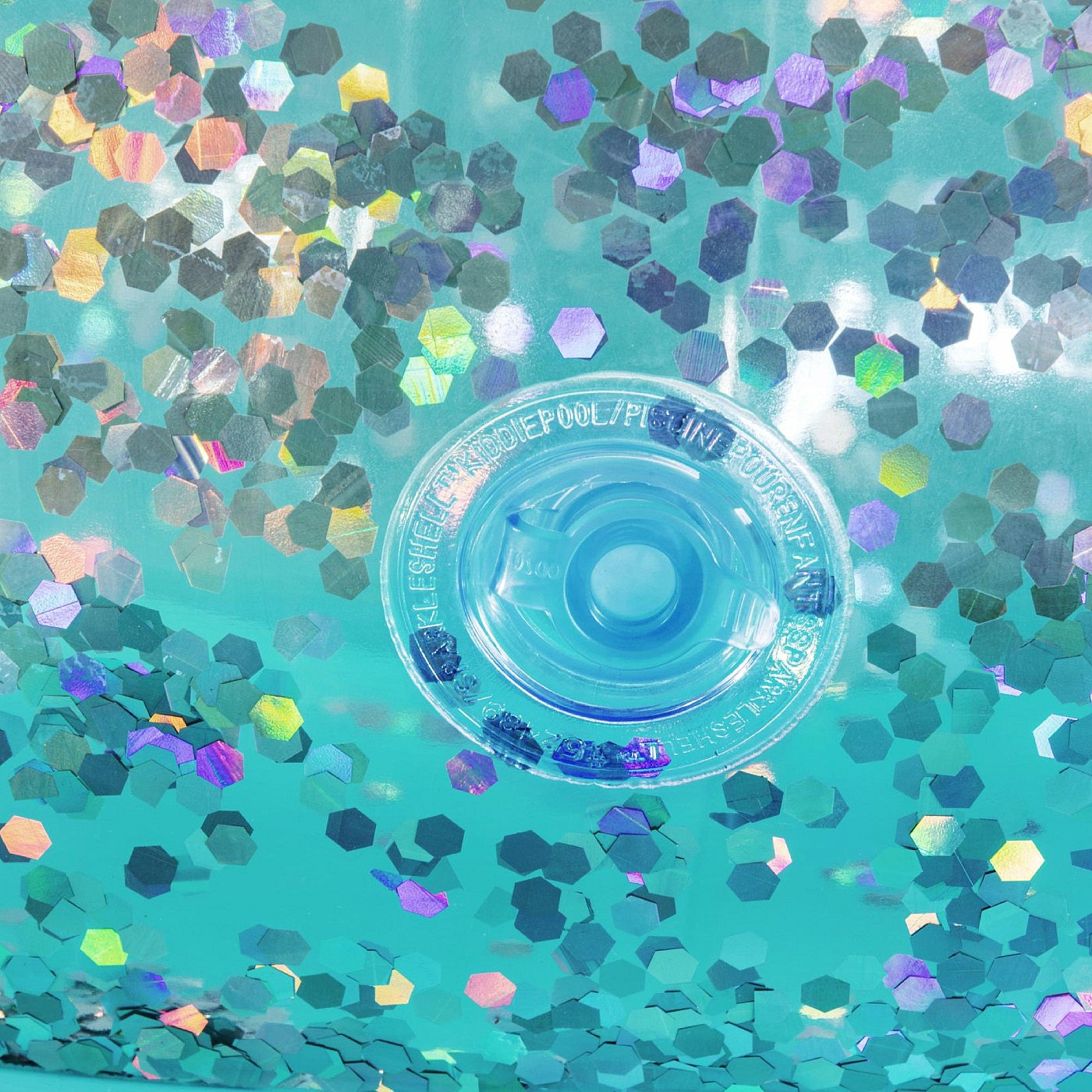BESTWAY Sparkle Shell Kiddie Pool 4ft 11in x 4ft 2in x 1ft 5in