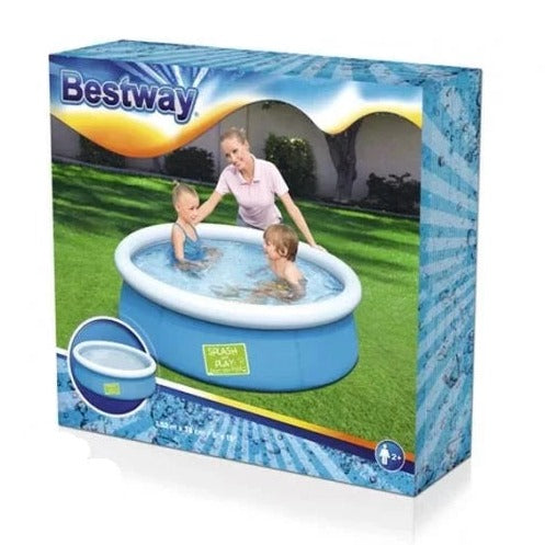 BESTWAY Portable Fast Set Swimming Pool for kids 5ft x 1ft 3in