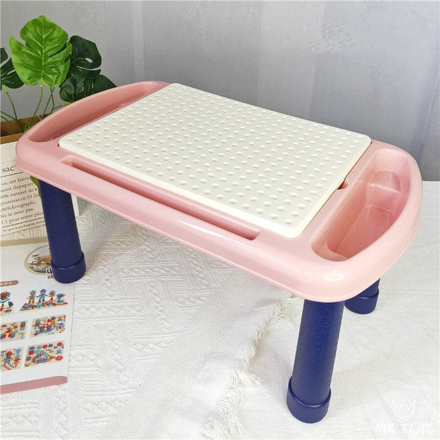 Creative Mosaic Blocks Table Set For Kids