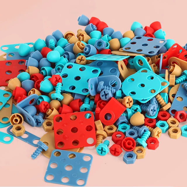Creative Mosaic Blocks Table Set For Kids