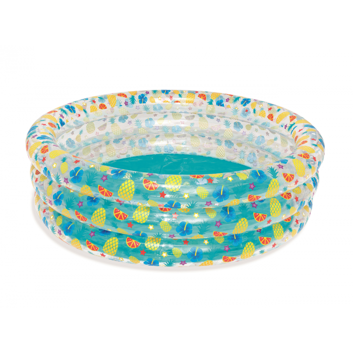 BESTWAY Transparent Ocean life pool for kids 4ft 11in x 1ft 9in