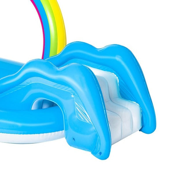 BESTWAY Rainbow Water Play Centre Pool For kids 8ft 5in x 4ft 9in x 2ft 11in (9.5in Depth)