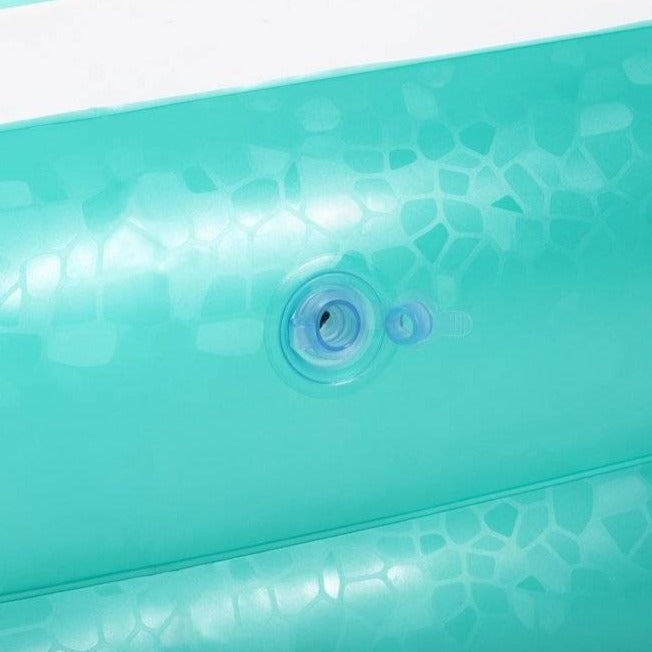 BESTWAY Inflatable Rectangular Family Pool 6ft 7in x 4ft 9.5in x 1ft 7in