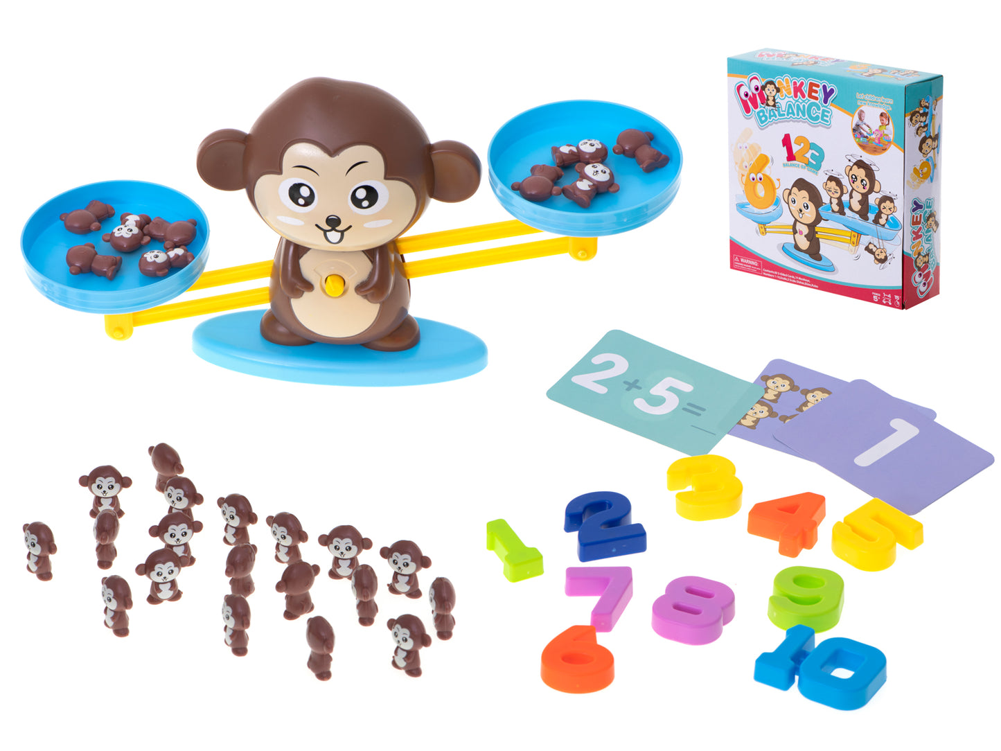 Monkey Balance Educational Fun Game
