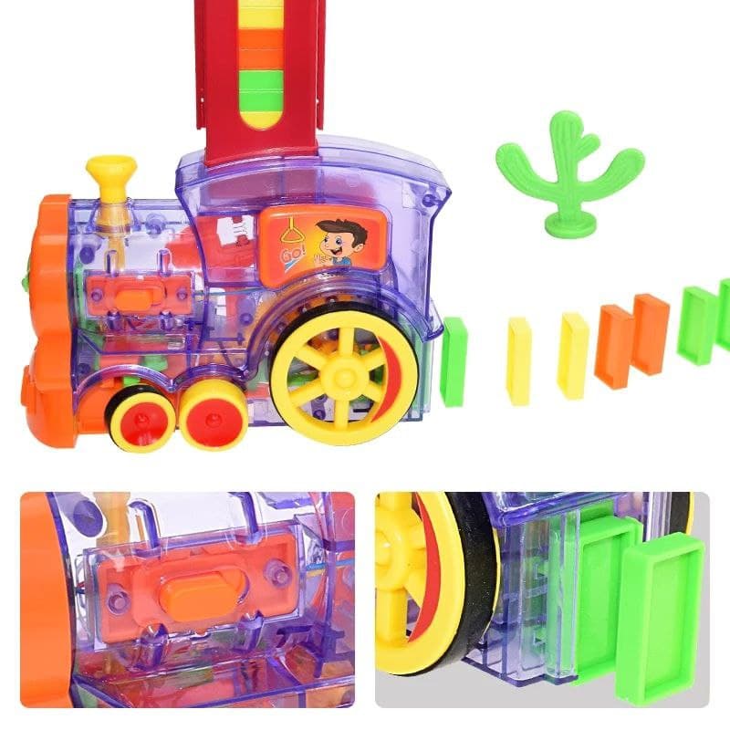 Domino Train Toy Set - 60 Pcs