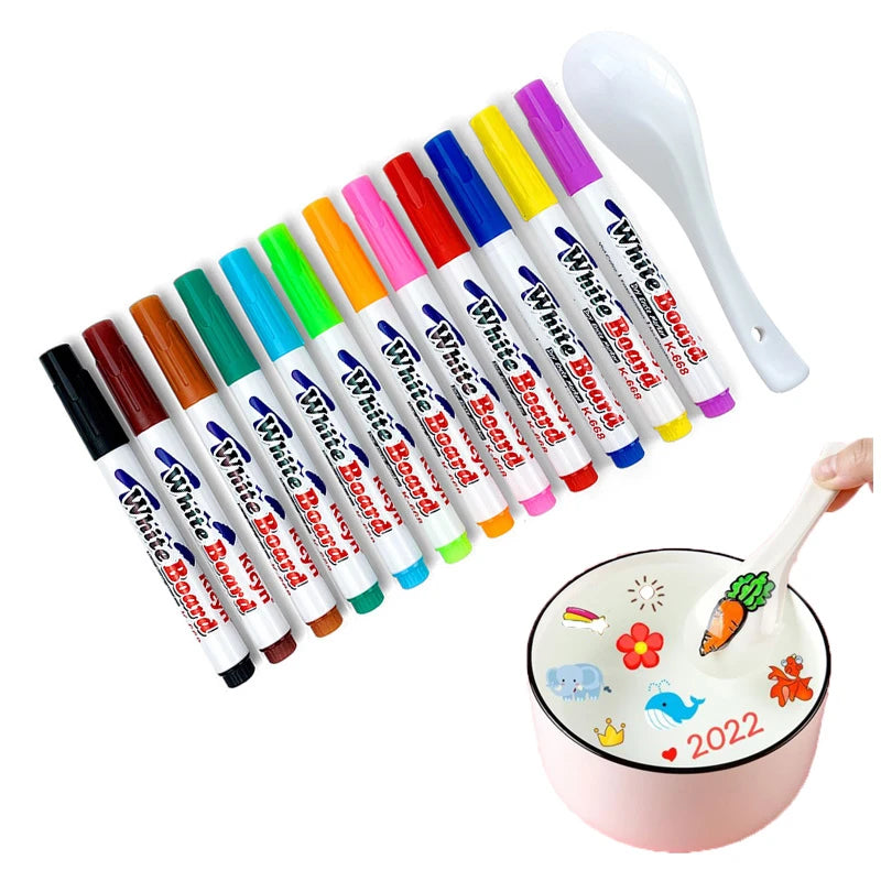 Magical Water Floating Markers