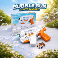 999S Automatic Bubble Gun with LED Lights & Music