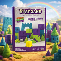 Funny Castle Magic Play Sand Set with Castle Molds