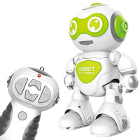 RC Dancing Robot Toy with LED Lights & Music