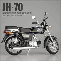 Die Cast Duccati Crose Alloy Motorcycle Toy With Lights