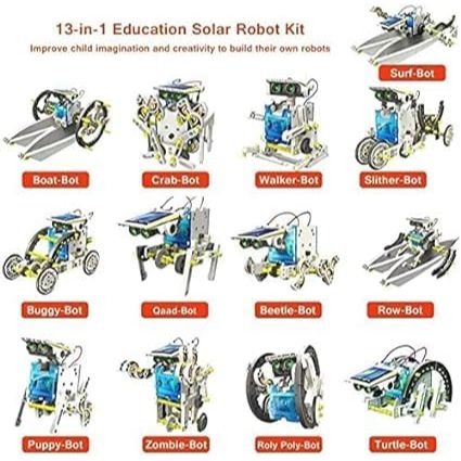 Educational 12-IN-1 Solar Robot Kit 