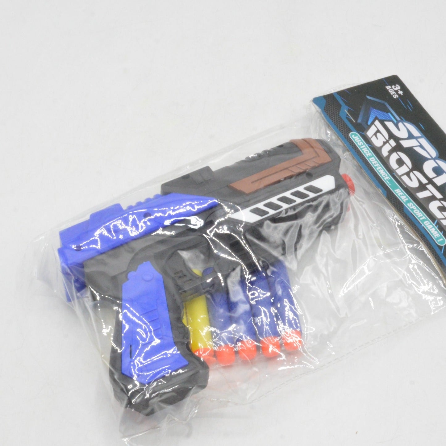 Space Blaster | Soft Bullet Gun | 8 Pcs Foam Bullets