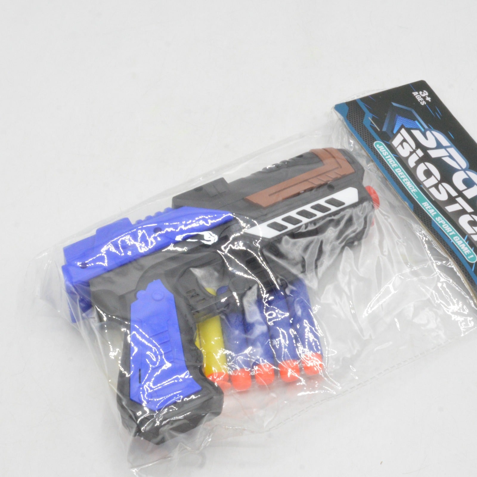 Space Blaster | Soft Bullet Gun | 8 Pcs Foam Bullets