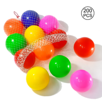 Multicolor Plastic Play Balls for Kids | Soft Non-Toxic Plastic Balls for Kids Ball Pit, Playhouses, Playgrounds, Pool and parties