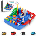 City Rescue Car Race Track For Kids