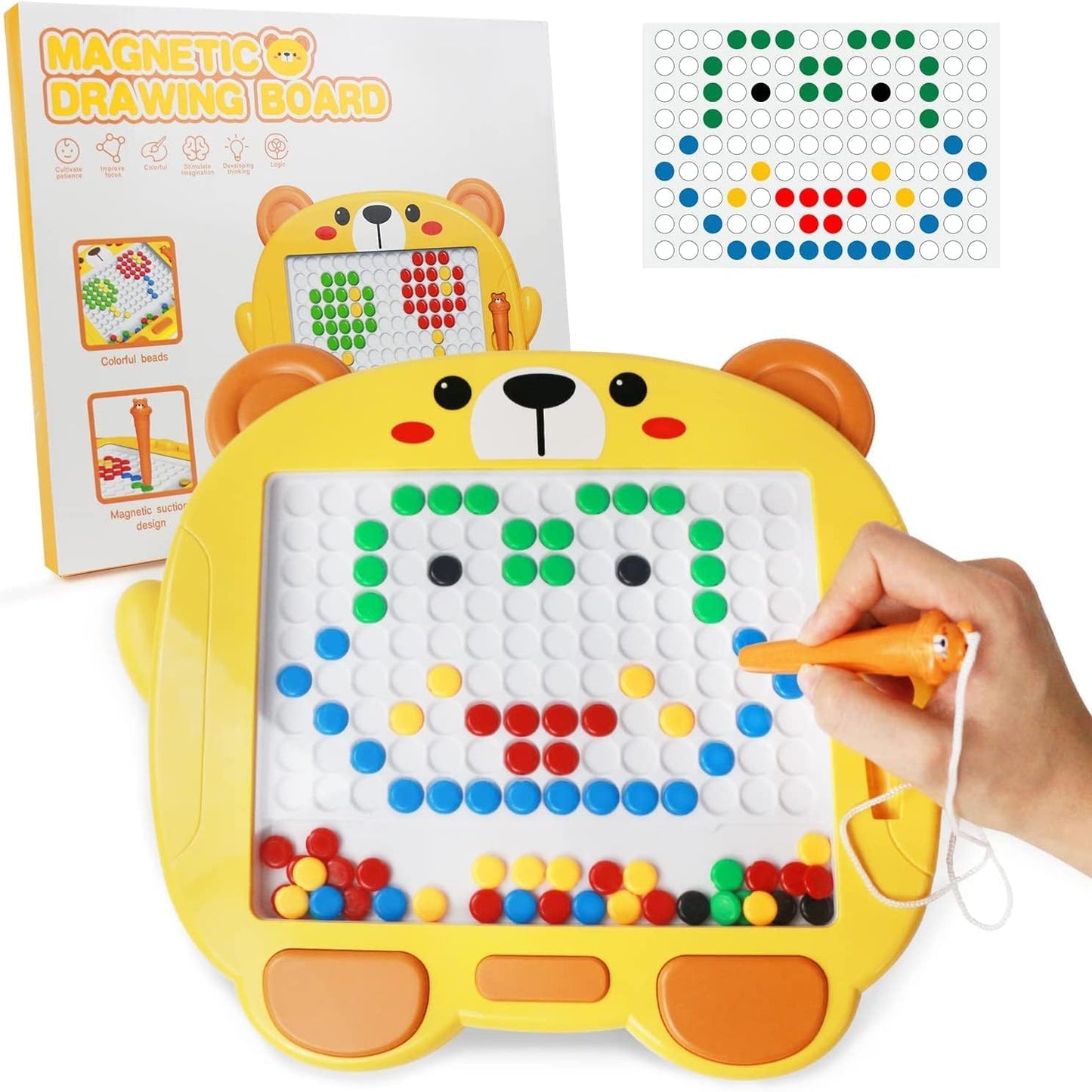 Magnetic Panda Drawing Board | Drawing Toy For Kids