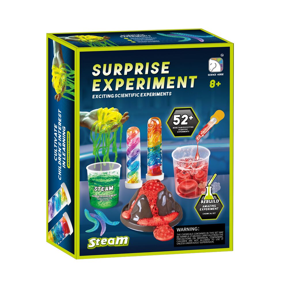Kids Science Experiment Kit | 52+ STEM Activities & Volcano Fun