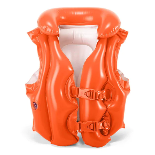 Intex Inflatable Floating Deluxe Swim Vest For Kids