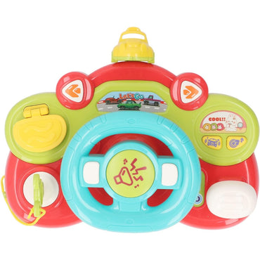 Steering Wheel Toy with LED Lights & Music
