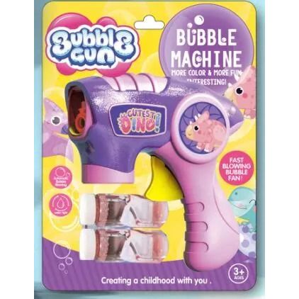 Dino Soap Bubble Gun | Bubble Spray Gun