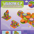 Electric Building Blocks DIY Kit With Gears & Drill For Assembly