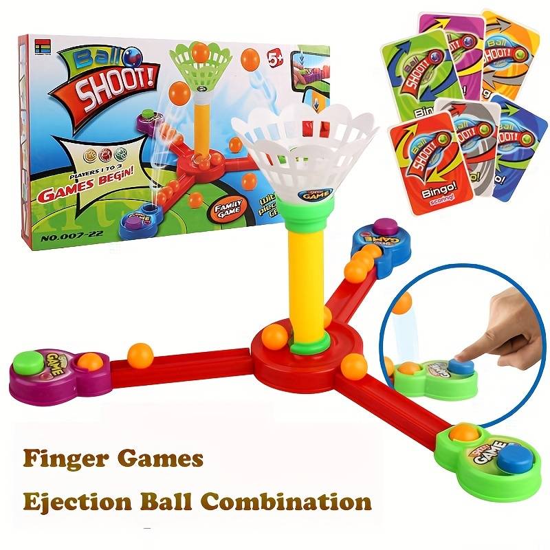 Ball Shoot Family 3 Players Game | Small Basketball Toy For Kids